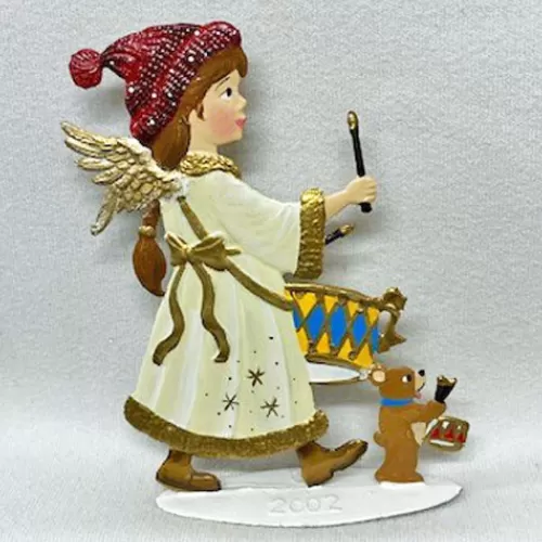 Indoor Decor^Tannenbaum Holiday Shop Heavenly Beat Angel, Bavarian Pewter