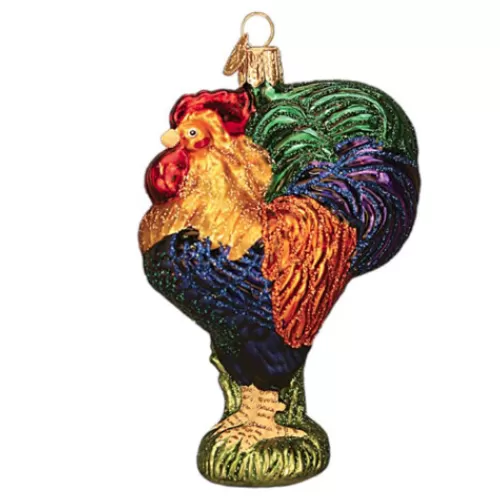 Animal Ornaments^Tannenbaum Holiday Shop Heirloom Rooster