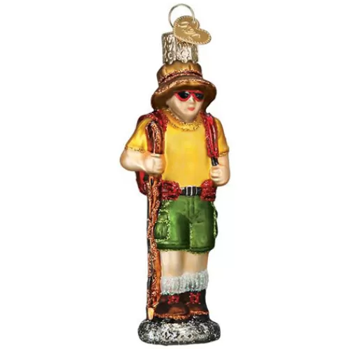 Sport Ornaments>Tannenbaum Holiday Shop Hiker Ornament