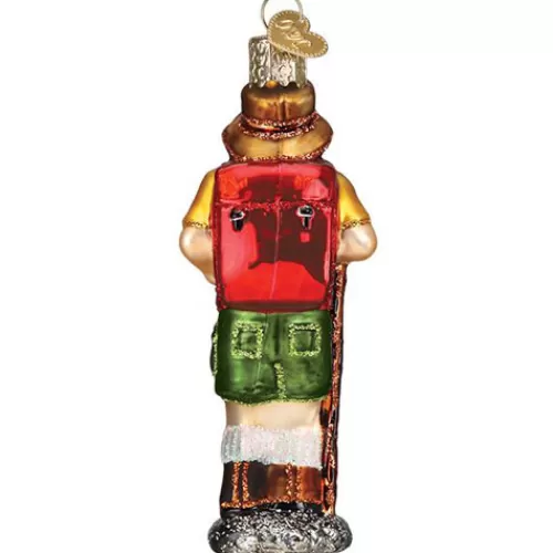 Sport Ornaments>Tannenbaum Holiday Shop Hiker Ornament