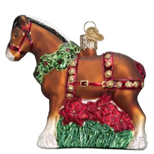 Animal Ornaments^Tannenbaum Holiday Shop Holiday Clydesdale