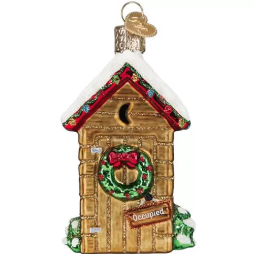 Hobbies And Career Ornaments>Tannenbaum Holiday Shop Holiday Outhouse