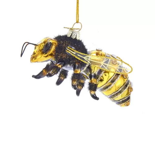 Animal Ornaments^Tannenbaum Holiday Shop Honey Bee Ornament