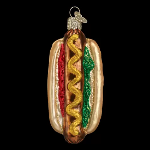 Food And Beverage Ornaments^Tannenbaum Holiday Shop Hot Dog