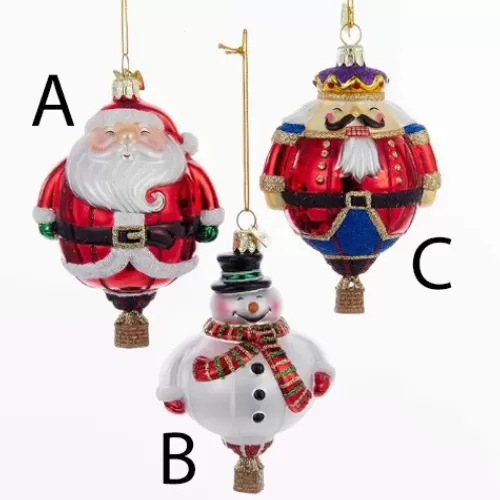 Santa Ornaments^Tannenbaum Holiday Shop Hot Ir Lloon Gl Ss Orn Ments, 3