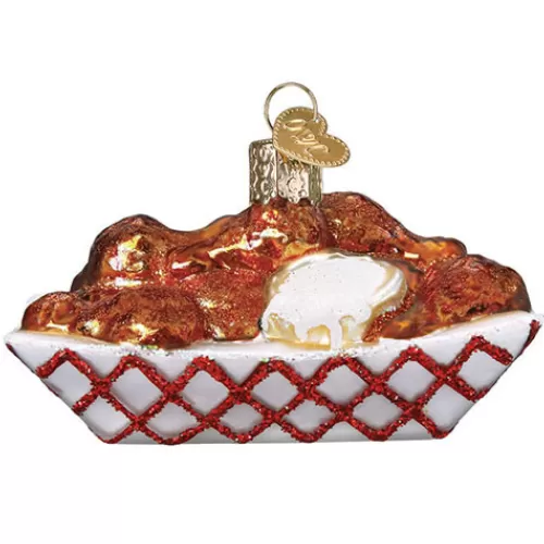 Food And Beverage Ornaments^Tannenbaum Holiday Shop Hot Wings With Dip