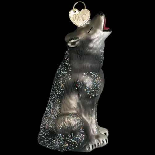 Animal Ornaments^Tannenbaum Holiday Shop Howling Wolf