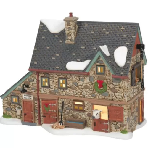 Department 56 - Villages^Tannenbaum Holiday Shop Huffam Fields Farm