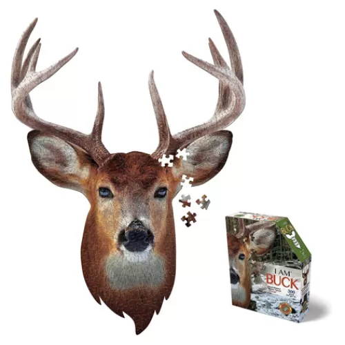 Puzzles And Toys>Tannenbaum Holiday Shop I Am Buck 300 Pc Shaped Puzzle