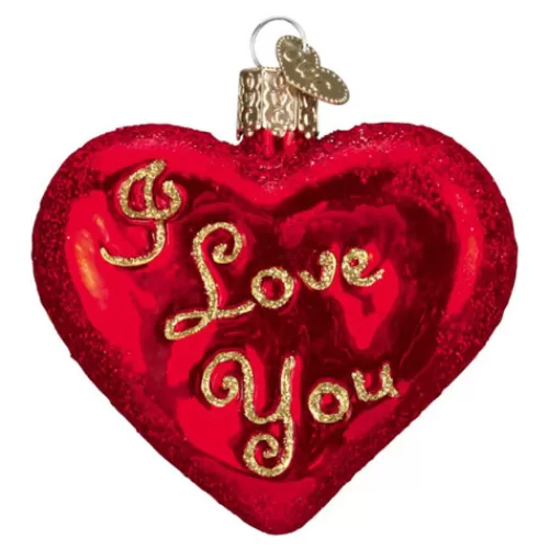 Wedding Ornaments And Gifts>Tannenbaum Holiday Shop I Love You Heart