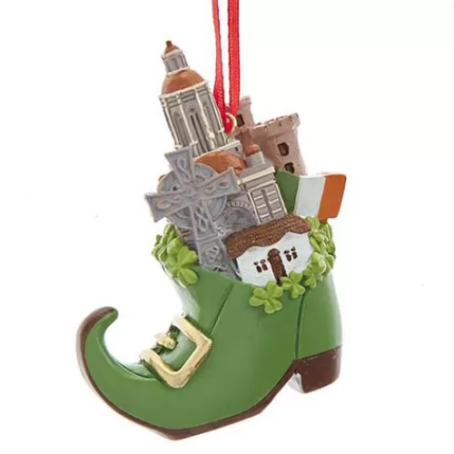 St. Patrick's Day>Tannenbaum Holiday Shop Ireland Landmark Ornament