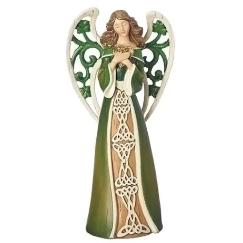 St. Patrick's Day>Tannenbaum Holiday Shop Irish Angel Figurine