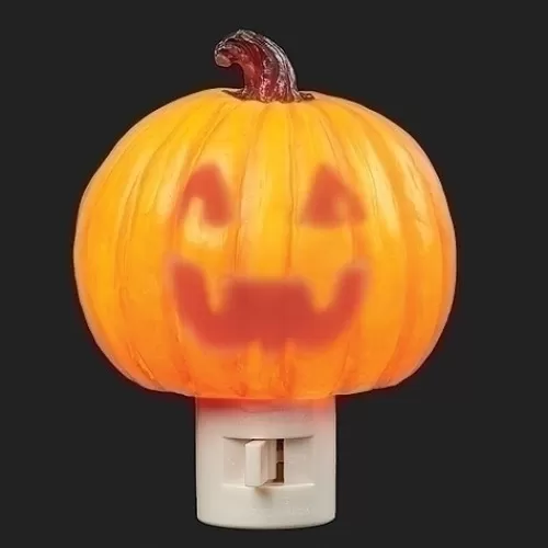 Lights And Lite-Up Decor>Tannenbaum Holiday Shop Jack-O-Lantern Night Light