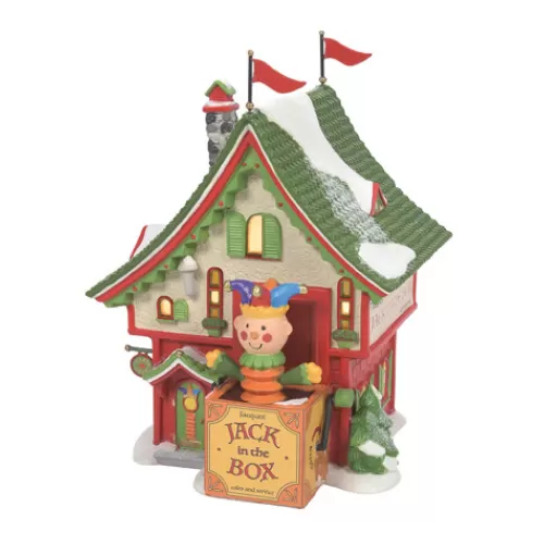 Department 56 - Villages^Tannenbaum Holiday Shop Jacques Jack In The Box