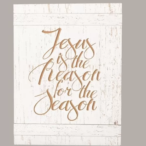 Nativity Sets And Religious Ornaments>Tannenbaum Holiday Shop Jesus Is Risen Plaque