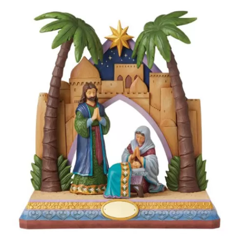 Nativity Sets And Religious Ornaments>Tannenbaum Holiday Shop Jim Shore Nativity Limited Ed 4 Pc Set