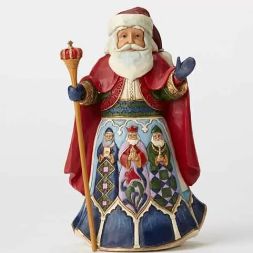 Santa Figurines>Tannenbaum Holiday Shop Jim Shore Spanish Santa