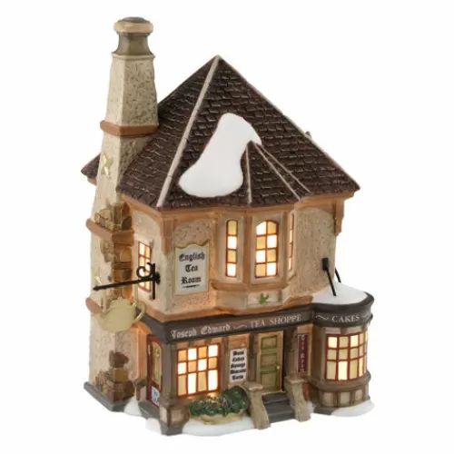 Department 56 - Villages^Tannenbaum Holiday Shop Joseph Edward Tea Shoppe