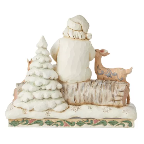 Santa Figurines>Tannenbaum Holiday Shop Kindness Is The Greatest Gift - Woodland Santa With Animals