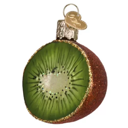 Food And Beverage Ornaments^Tannenbaum Holiday Shop Kiwi Ornament