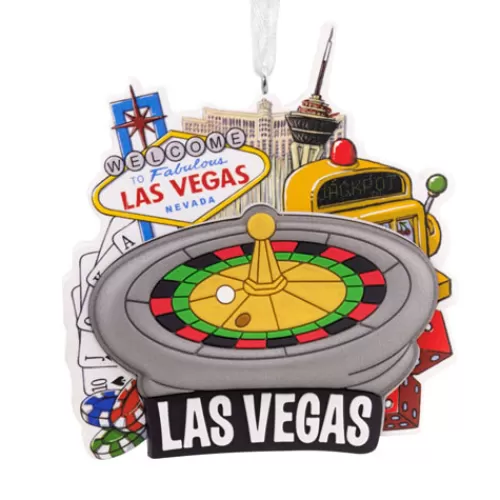 Travel And Destination Ornaments>Tannenbaum Holiday Shop Las Vegas Ornament