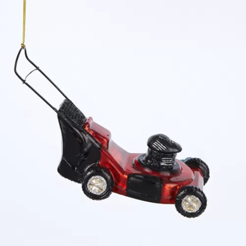 Novelty Ornaments^Tannenbaum Holiday Shop Lawnmower Ornament