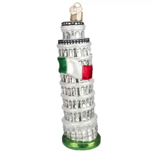 Travel And Destination Ornaments>Tannenbaum Holiday Shop Leaning Tower Of Pisa