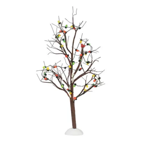 Department 56 - Villages^Tannenbaum Holiday Shop Lit Christmas Bare Branch Tree