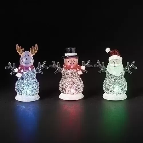 Snowman Figurines>Tannenbaum Holiday Shop Lit Ice Belly , 3A