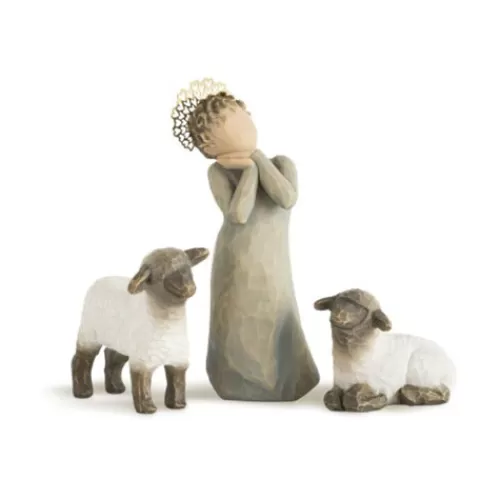 Nativity Sets And Religious Ornaments>Tannenbaum Holiday Shop Little Shepherdess