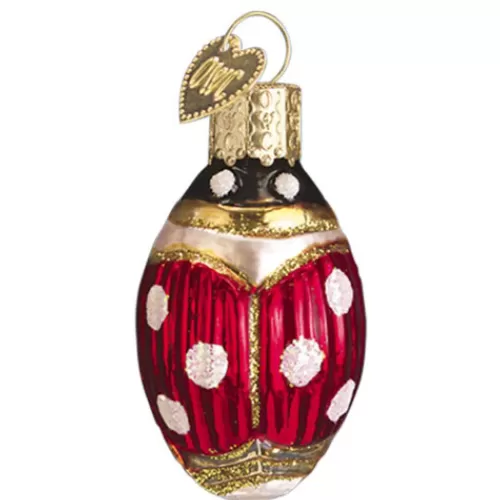 Animal Ornaments^Tannenbaum Holiday Shop Lucky Ladybug Ornament