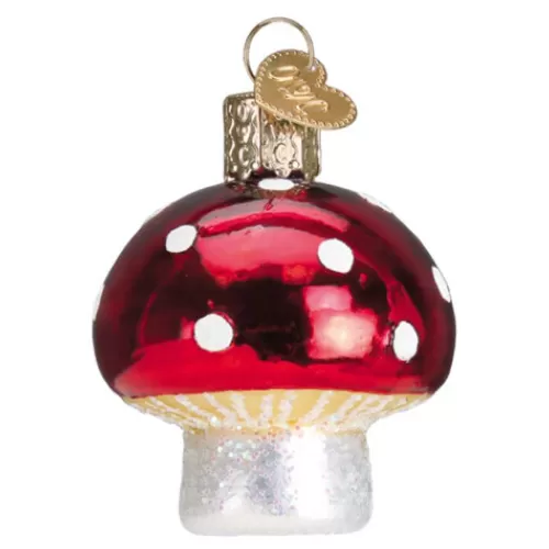 Food And Beverage Ornaments^Tannenbaum Holiday Shop Lucky Mushroom