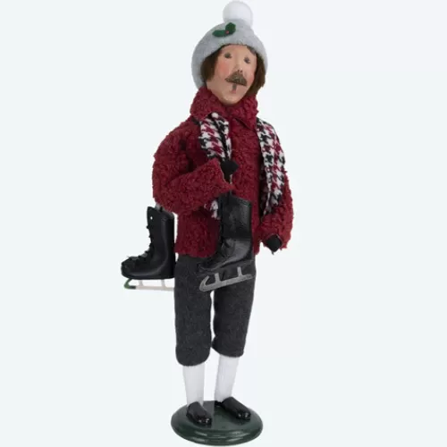 Indoor Decor^Tannenbaum Holiday Shop Man With Skates