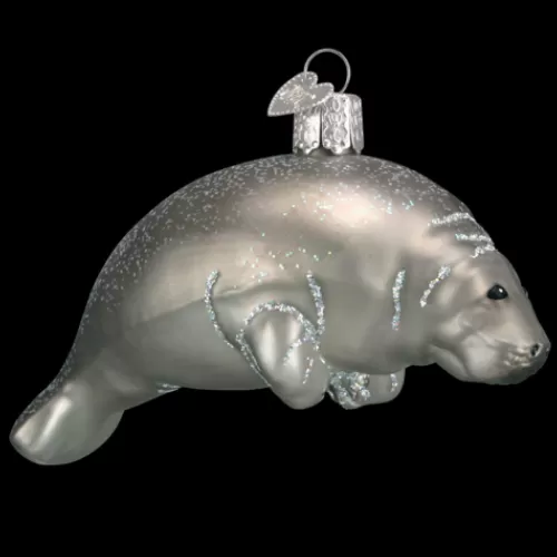 Animal Ornaments^Tannenbaum Holiday Shop Manatee