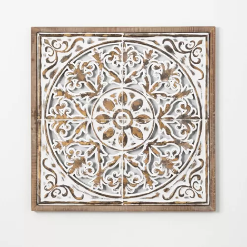 Indoor Decor^Tannenbaum Holiday Shop Metal & Wood Patterned Wall Decor