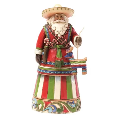 Santa Figurines>Tannenbaum Holiday Shop Mexican Santa