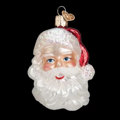 Santa Ornaments^Tannenbaum Holiday Shop Mid-Century Santa Head