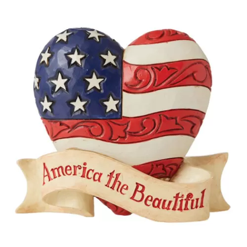 Fourth Of July / Patriotic>Tannenbaum Holiday Shop Mini Patriotic Heart