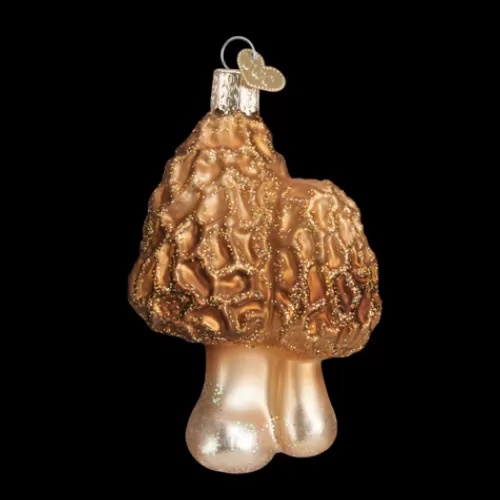 Food And Beverage Ornaments^Tannenbaum Holiday Shop Morel Mushrooms