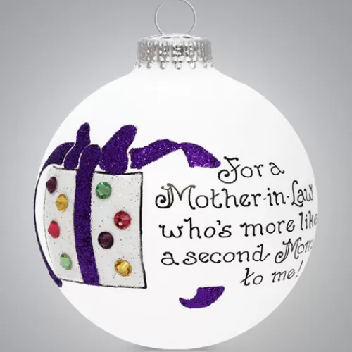 Novelty Ornaments^Tannenbaum Holiday Shop Mother-In-Law Ornament