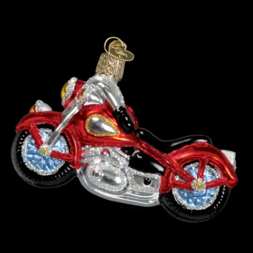 Novelty Ornaments^Tannenbaum Holiday Shop Motorcycle