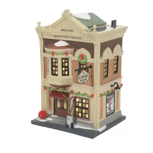 Department 56 - Villages^Tannenbaum Holiday Shop Nelson Bros Sporting Goods