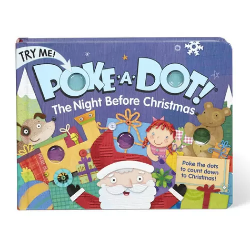 Books^Tannenbaum Holiday Shop Night Before Christmas Poke-A-Dot Book