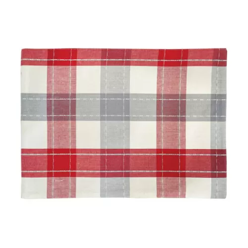 Tabletop And Dishes>Tannenbaum Holiday Shop Nordic Plaid Placemat