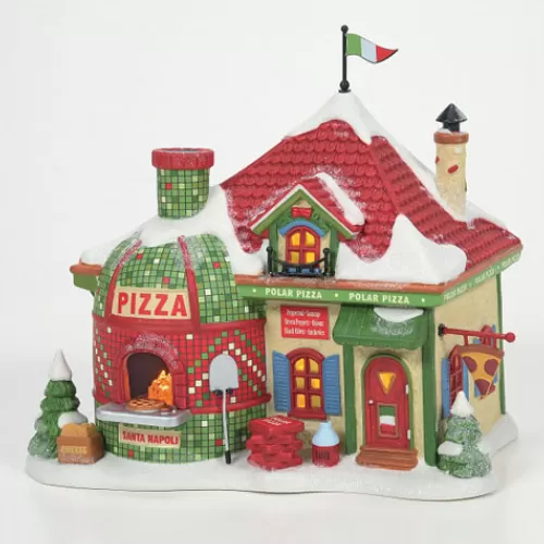 Department 56 - Villages^Tannenbaum Holiday Shop North Pole Polar Pizza