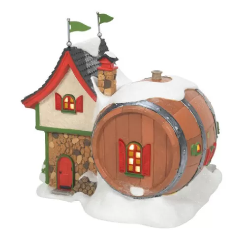 Department 56 - Villages^Tannenbaum Holiday Shop North Pole Winery