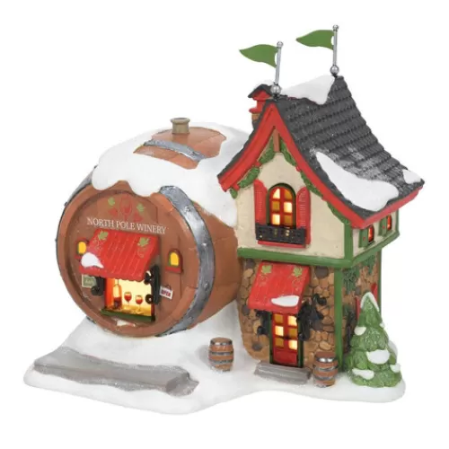 Department 56 - Villages^Tannenbaum Holiday Shop North Pole Winery