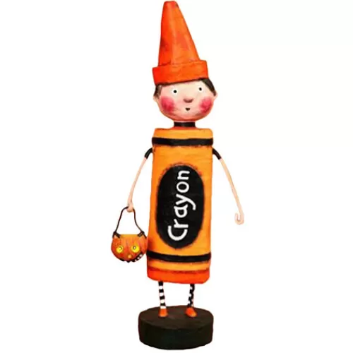 Indoor Decor^Tannenbaum Holiday Shop Orange Crayon Figurine