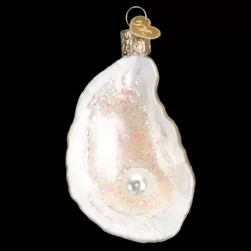 Animal Ornaments^Tannenbaum Holiday Shop Oyster With Pearl