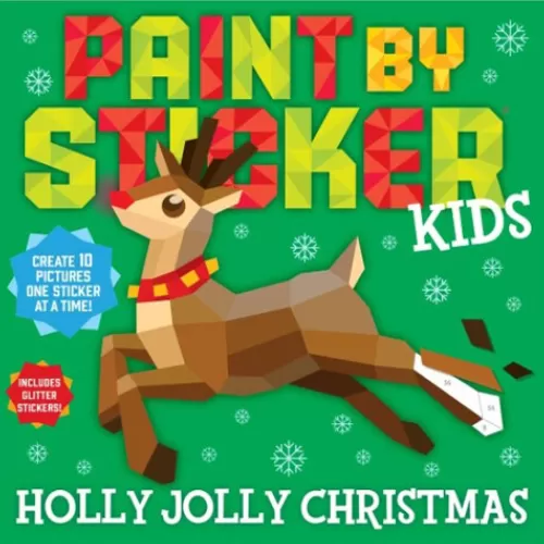 Books^Tannenbaum Holiday Shop Paint By Sticker Kids: Holly Jolly Christmas